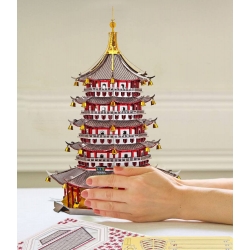 Metalowe Model 3D - Pagoda Leifeng